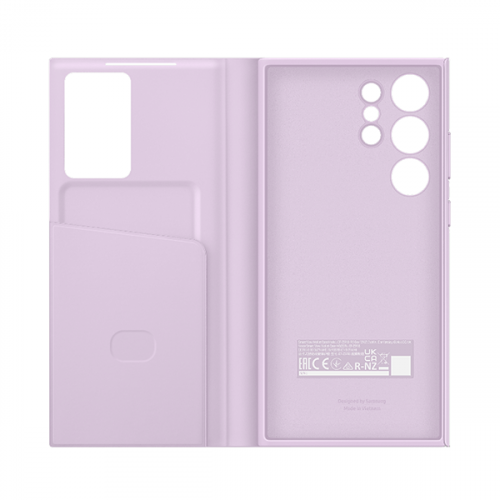 Чехол-книжка Samsung Smart View Wallet Case для Samsung Galaxy S23 Ultra (EF-ZS918CVEGRU), фиолетовый