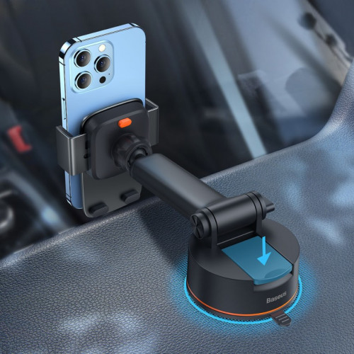 Автомобильный держатель Baseus Easy Control Clamp Car Mount Holder Pro, На присоске (SUYK020001)