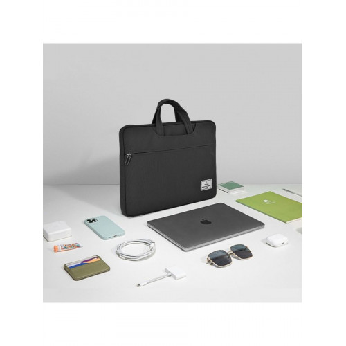 Сумка для ноутбука WiWU ViVi Laptop Handbag для Macbook 14 дюймов, водонепроницаемая - Чёрный