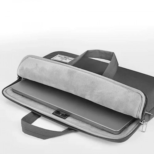 Сумка для ноутбука WiWU ViVi Laptop Handbag для Macbook 14 дюймов, водонепроницаемая - Чёрный