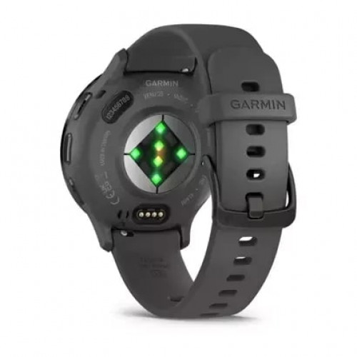 Умные часы Garmin Venu 3S Серый корпус Pebble и силиконовый ремешок (010-02785-00)