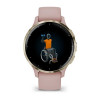 Умные часы Garmin Venu 3S Чехол в виде пыльной розы и силиконовый ремешок (010-02785-03)