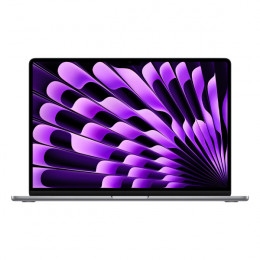 MacBook Air 15.3" (M2, 8C CPU/10C GPU, 2023) 8 ГБ, 256 ГБ SSD, серый космос