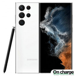 Смартфон Samsung Galaxy S22 Ultra 8 ГБ/128 ГБ (Phantom White / Белый Фантом)
