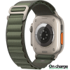 Ремешок Apple Alpine Loop для Apple Watch Ultra 49 мм Green Размер S (MQE23)
