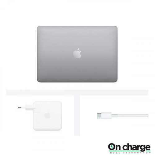MacBook Pro 13" (M1, 2020) 16 ГБ, 512 ГБ SSD, Touch Bar, «серый космос» (Z11B0004U)