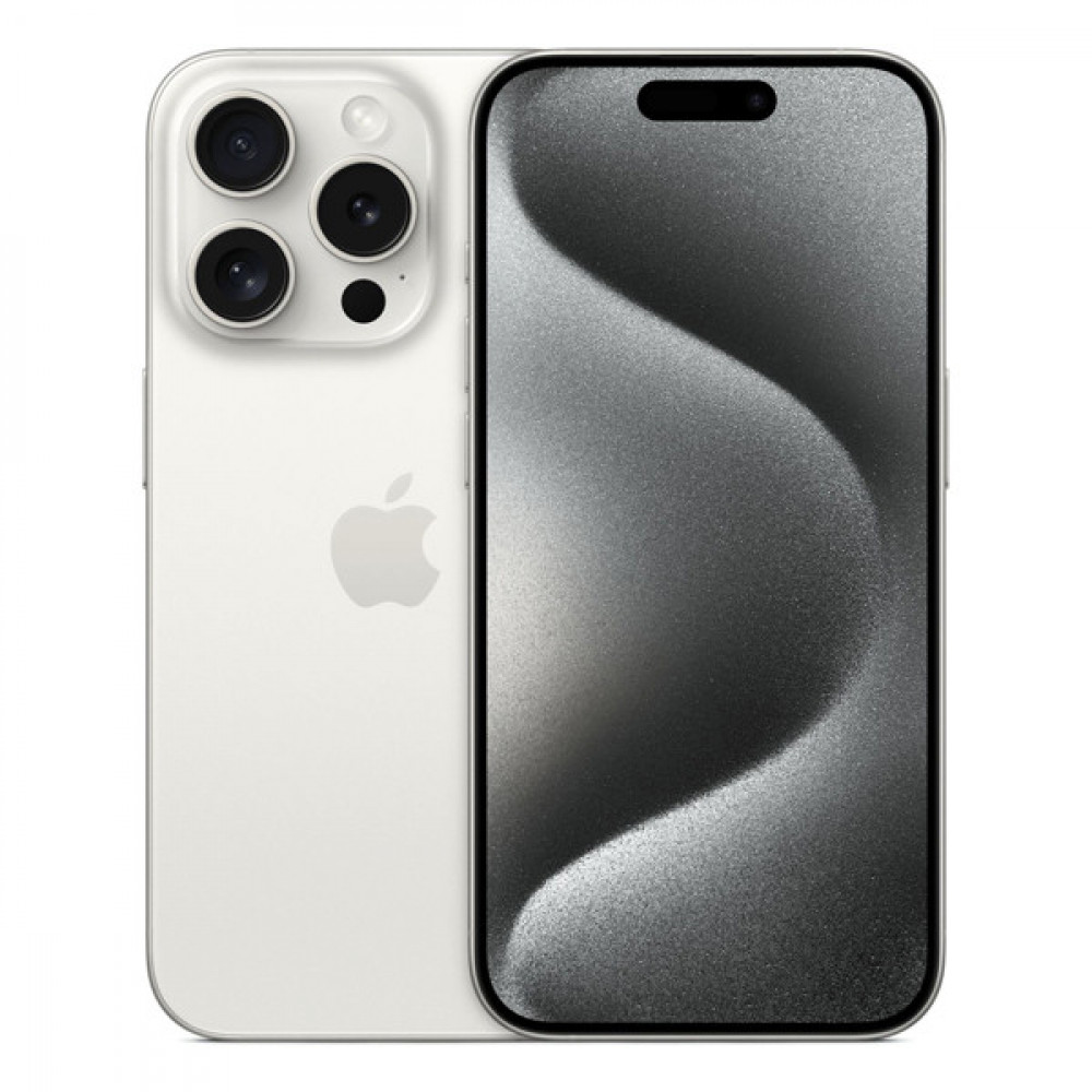 Купить Apple iPhone 15 Pro 256 GB (White Titanium / Белый титан) в  интернет-магазине Oncharge.kz⚡