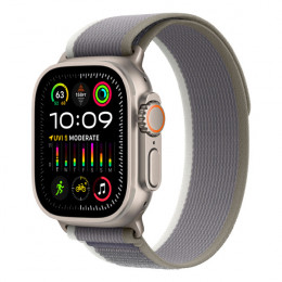 Apple Watch Ultra 2 GPS + Cellular, 49mm, корпус из титана, ремешок Trail зеленого/серого цвета