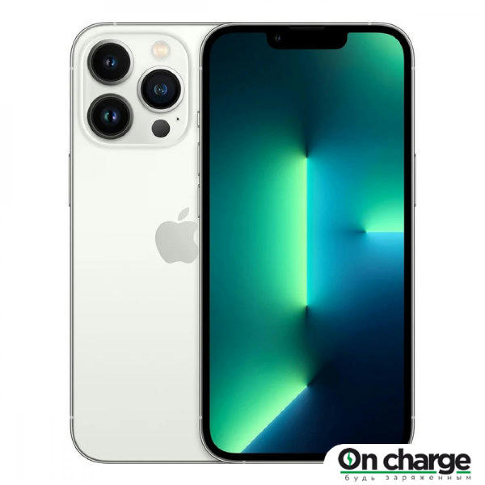 Купить Apple iPhone 13 Pro 128 GB (Silver / Серебристый) в  интернет-магазине Oncharge.kz⚡