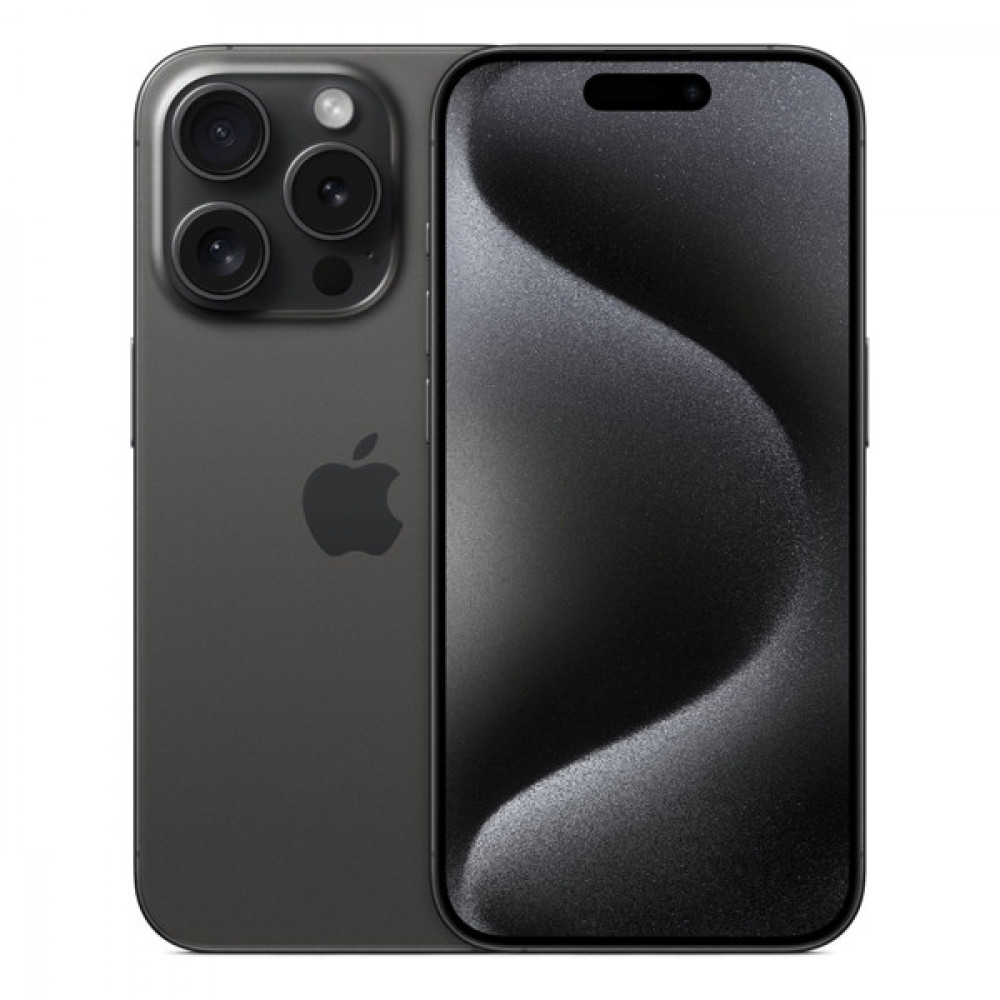 Купить Apple iPhone 15 Pro 256 GB (Black Titanium / Черный титан) в  интернет-магазине Oncharge.kz⚡