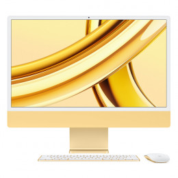 Apple iMac 24" Retina 4,5K, M3 (8C CPU, 10C GPU), 8 ГБ, 512 ГБ SSD, желтый