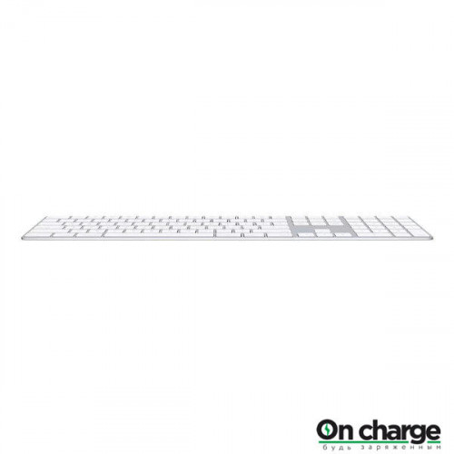 Клавиатура Apple Magic Keyboard с цифровой панелью (MQ052RS/A), серебристая