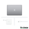 MacBook Pro 13" (M1, 2020) 16 ГБ, 256 ГБ SSD, Touch Bar, «серый космос» (Z11B0004T)