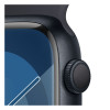 Apple Watch Series 9, 45mm, корпус из алюминия цвета темная ночь, спортивный ремешок цвета темная ночь