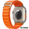 Ремешок Apple Alpine Loop для Apple Watch Ultra 49 мм Orange Размер S (MQDY)
