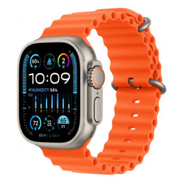 Apple Watch Ultra 2 GPS + Cellular, 49mm, корпус из титана, ремешок Ocean оранжевого цвета