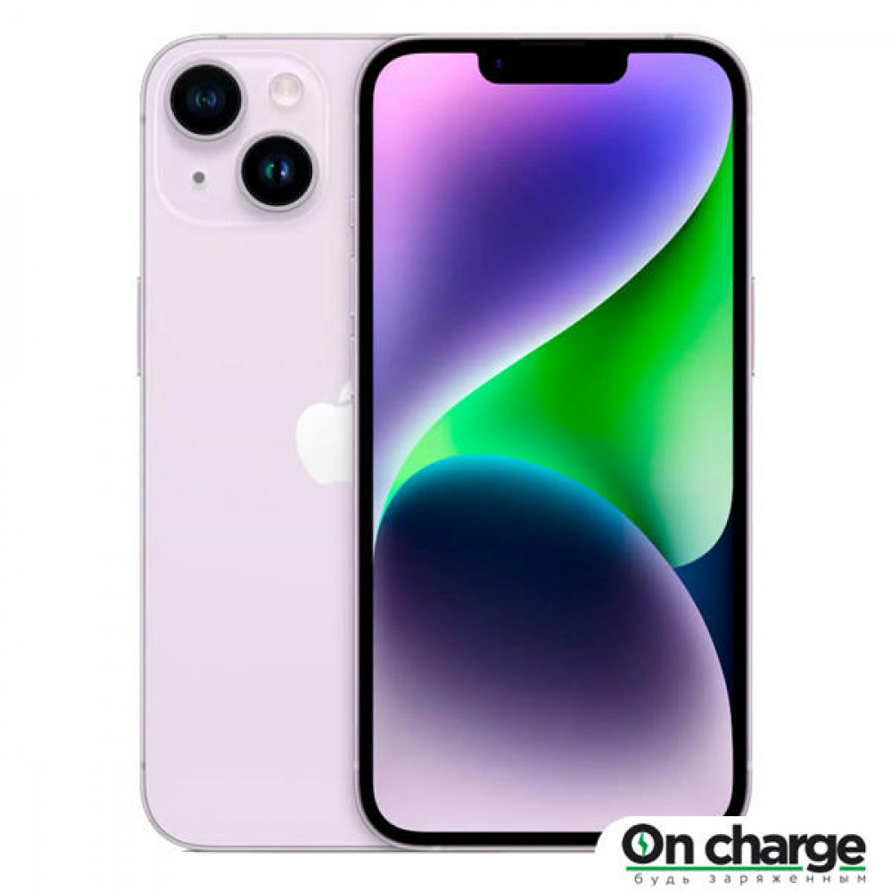 Купить Apple iPhone 14 256 GB (Purple / Фиолетовый) в интернет-магазине  Oncharge.kz⚡